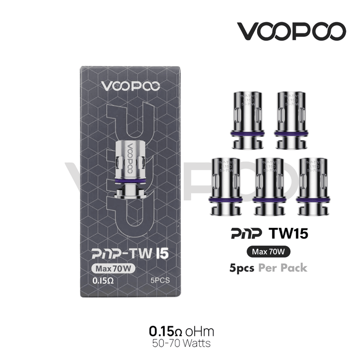 VOOPOO - PNP TW Replacement Coils (5Pcs Pack) | Vapors R Us LLC