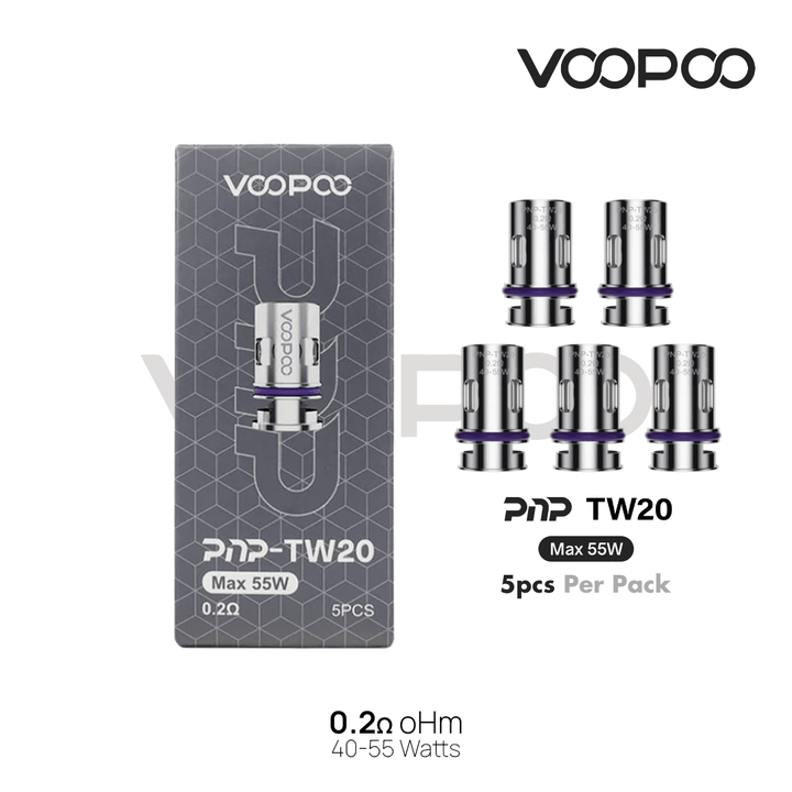 VOOPOO - PNP TW Replacement Coils (5Pcs Pack) | Vapors R Us LLC