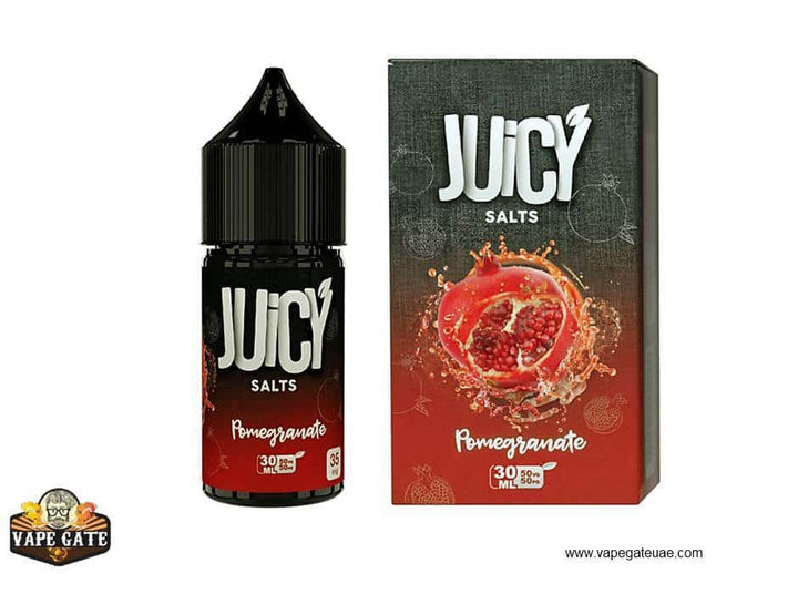 JUICY SALTS - Pomegranate 30ml (SaltNic) | Vapors R Us LLC