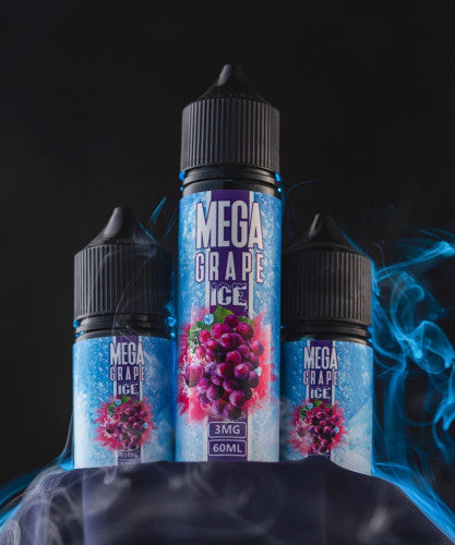 GRAND ELIQUIDS - Mega Grape ice  60ml | Vapors R Us LLC