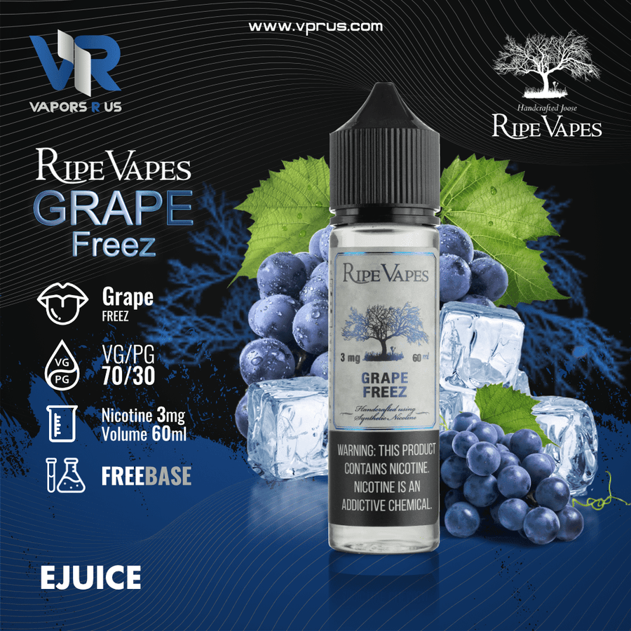 RIPE VAPES - Grape Freeze 60ml | Vapors R Us LLC