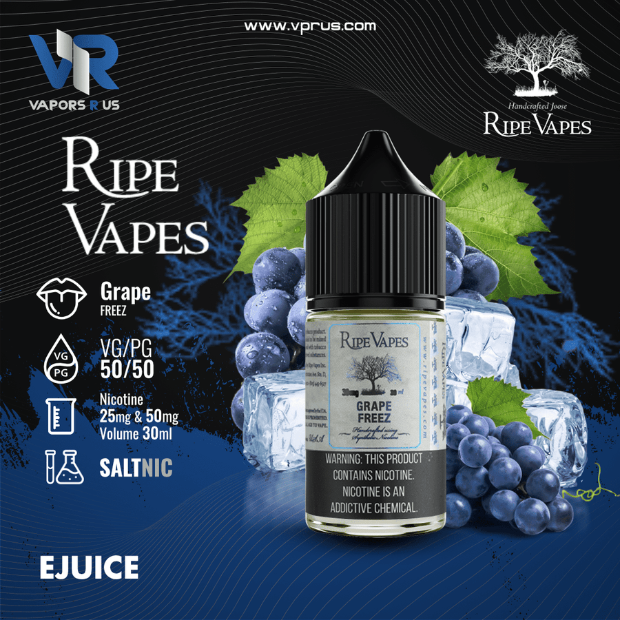 RIPE VAPES - Grape Freez 30ml (SaltNic) | Vapors R Us LLC