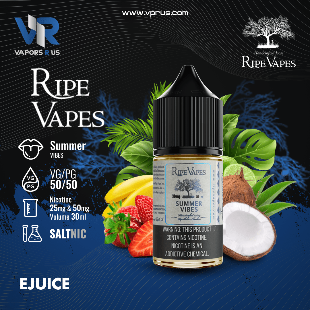 RIPE VAPES - Summer Vibes 30ml (SaltNic) | Vapors R Us LLC