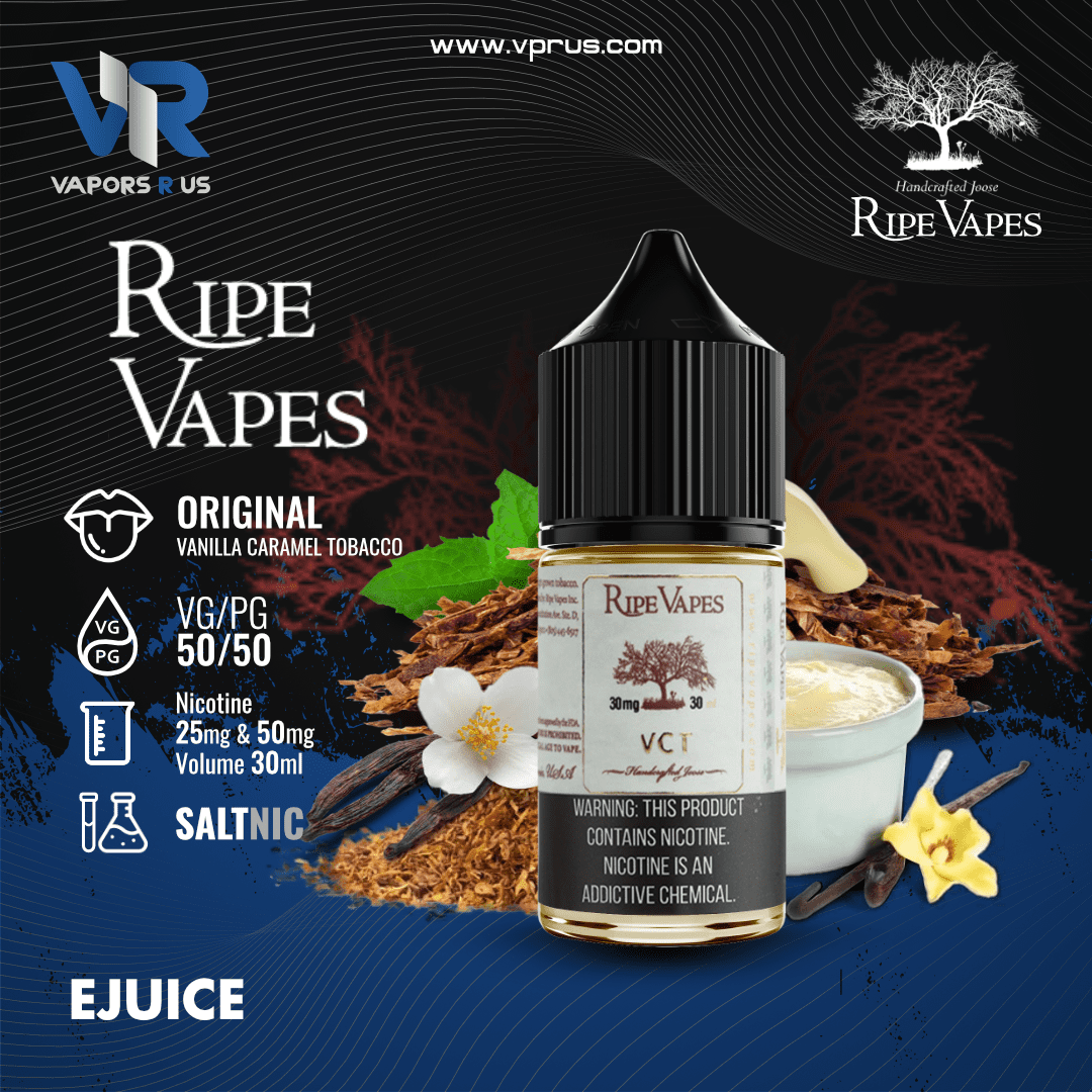 RIPE VAPES - VCT Handcrafted 30ml (SaltNic) | Vapors R Us LLC