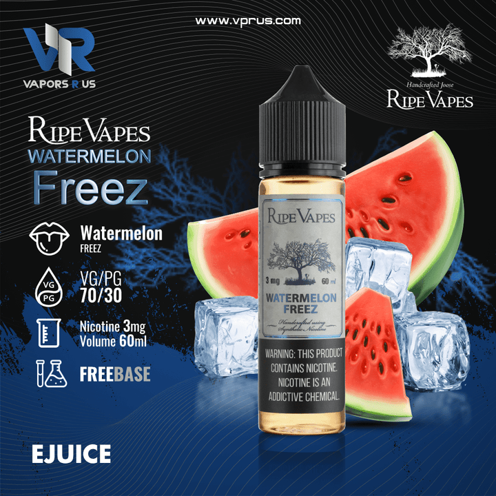 RIPE VAPES - Watermelon Freeze 60ml | Vapors R Us LLC