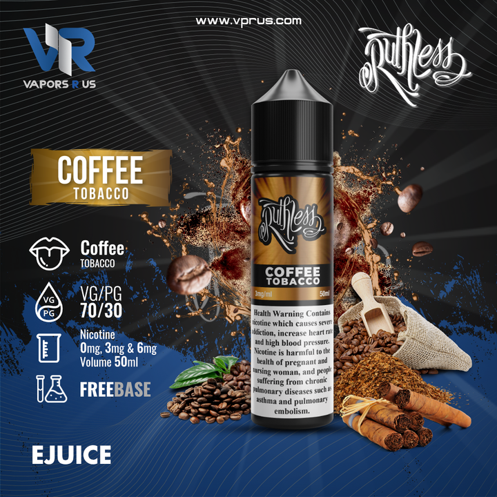 RUTHLESS - Coffee Tobacco 50ml