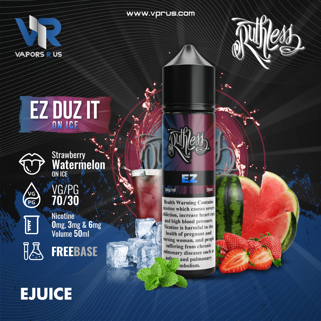 RUTHLESS - Ez Duz It On Ice | Vapors R Us LLC