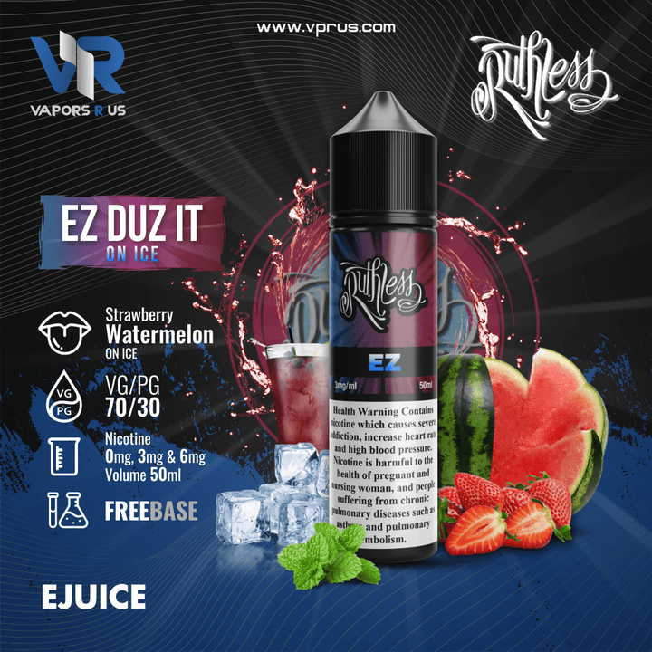 RUTHLESS - Ez Duz It On Ice | Vapors R Us LLC