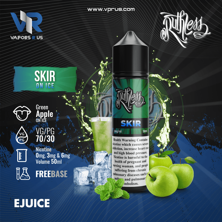 RUTHLESS - Skir Skirrr On Ice | Vapors R Us LLC