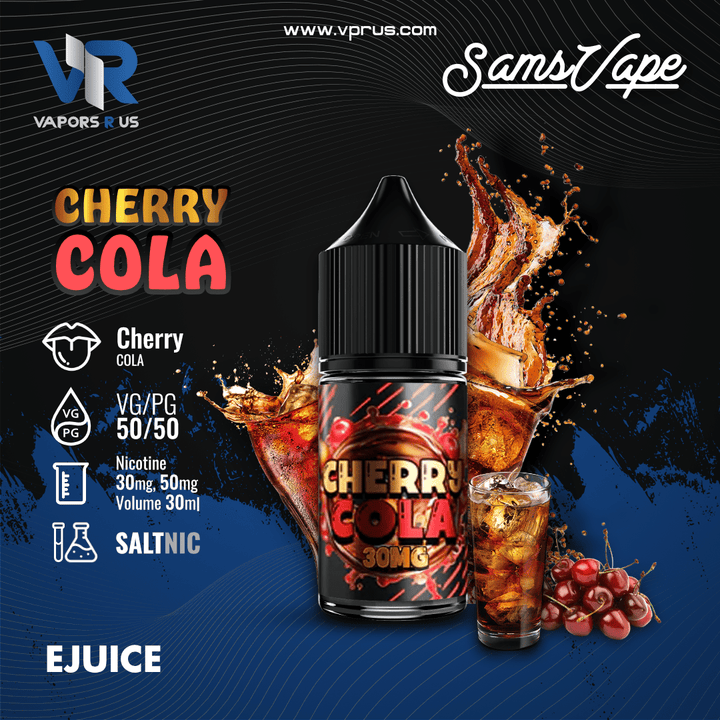 SAM'S VAPE - Cherry Cola 30ml (SaltNic) | Vapors R Us LLC