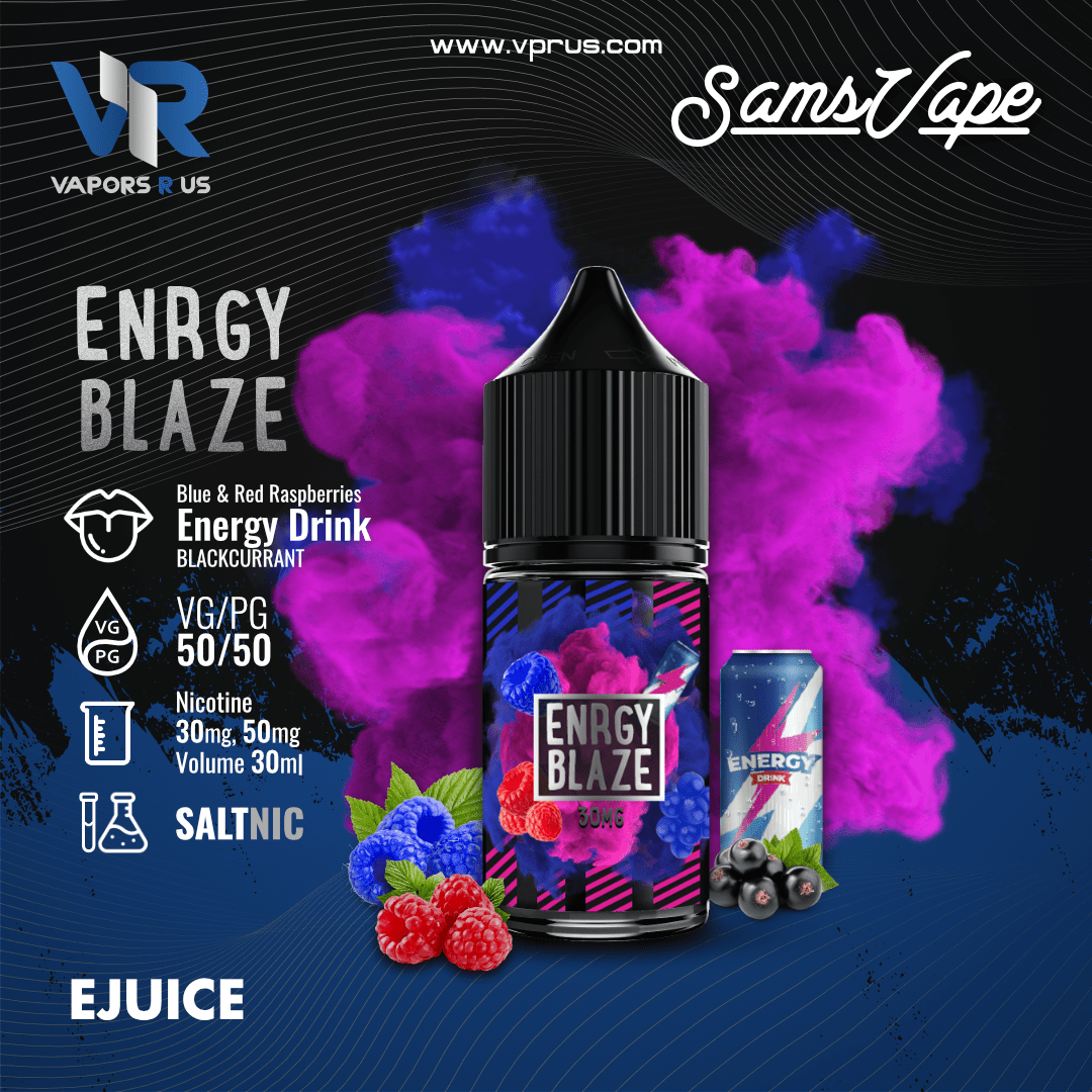 SAM'S VAPE - Enrgy Blaze 30ml (SaltNic) | Vapors R Us LLC