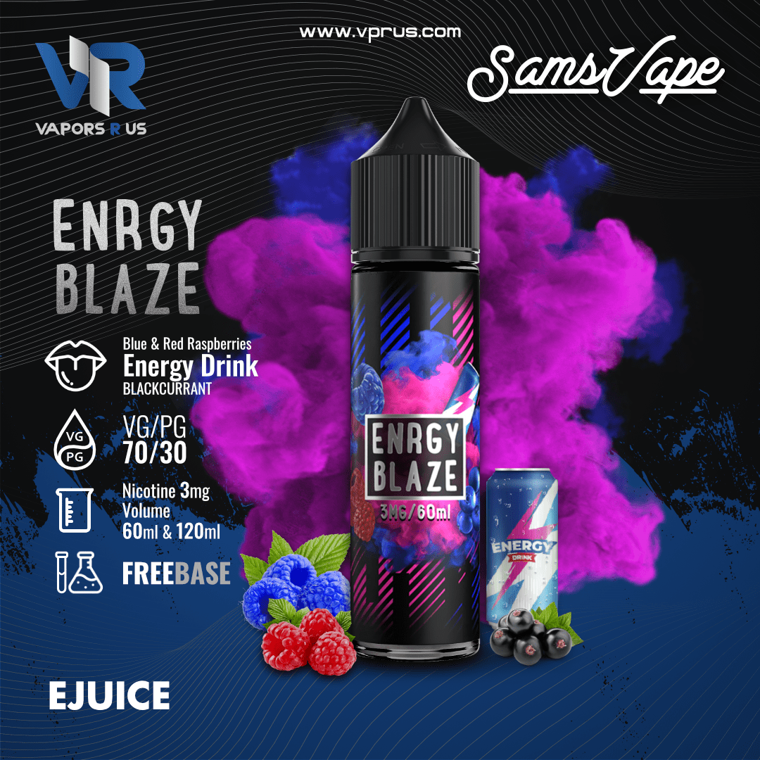 SAM'S VAPE - Enrgy Blaze 3mg | Vapors R Us LLC