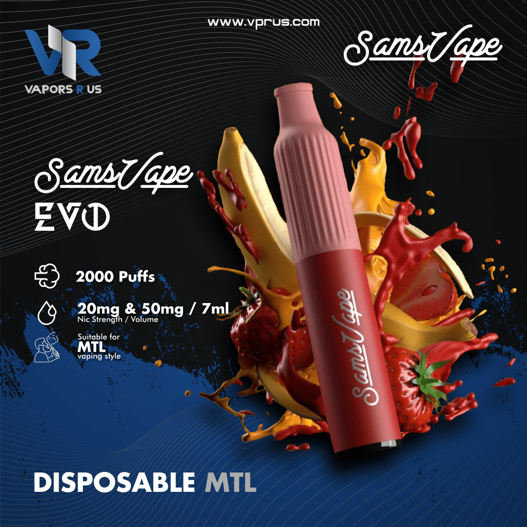 SAM'S VAPE - Evo 2000 Disposable Pen | Vapors R Us LLC