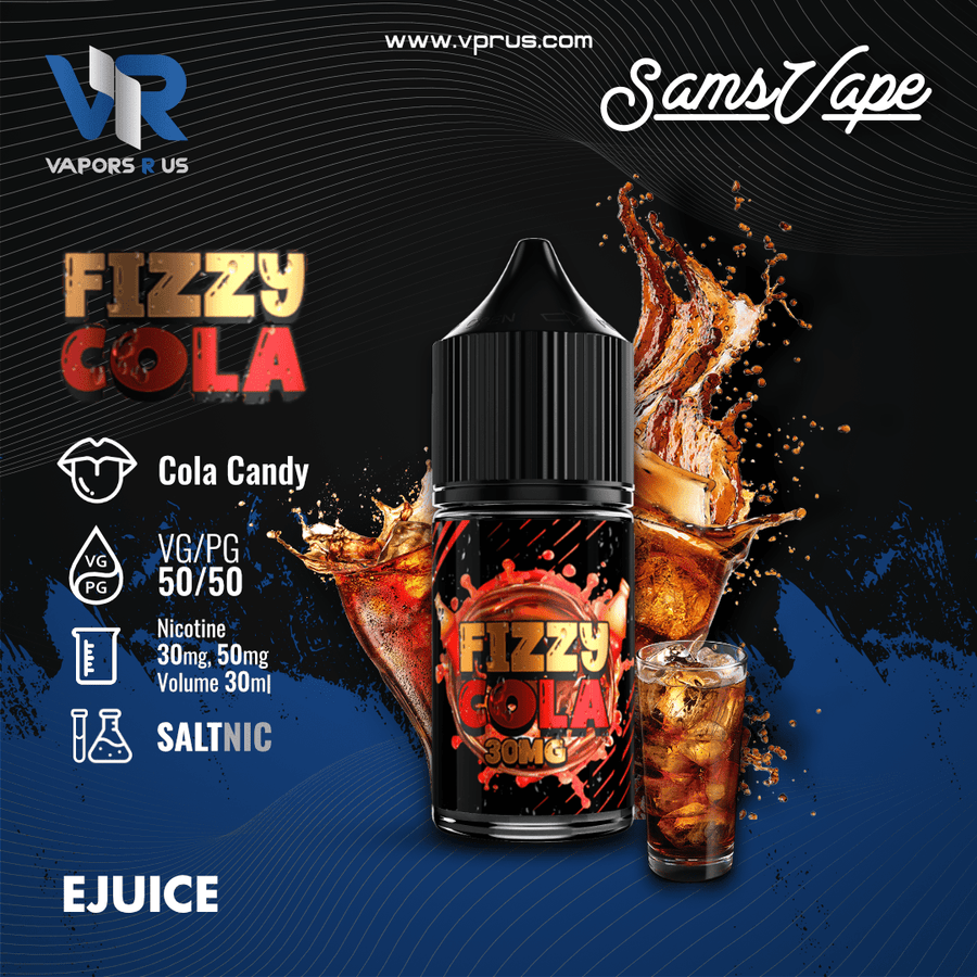 SAM'S VAPE - Fizzy Cola 30ml (SaltNic) | Vapors R Us LLC