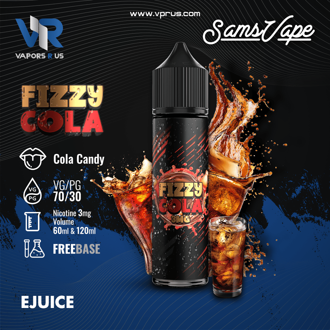 SAM'S VAPE - Fizzy Cola 3mg | Vapors R Us LLC