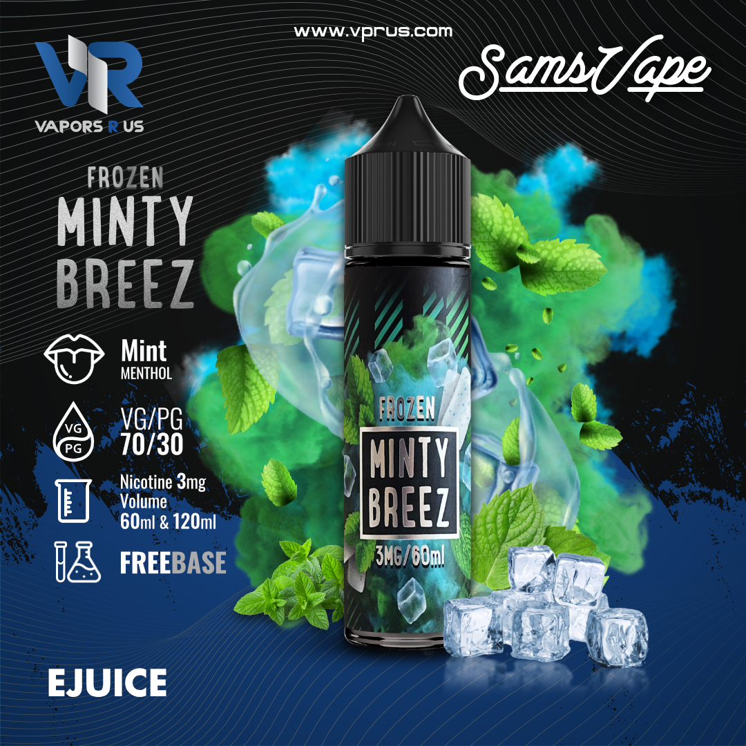 SAMS VAPE - Frozen Minty Breez 3mg