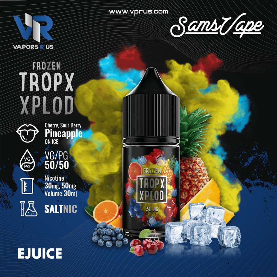 SAM'S VAPE - Frozen Tropx Xplod 30ml (SaltNic) | Vapors R Us LLC