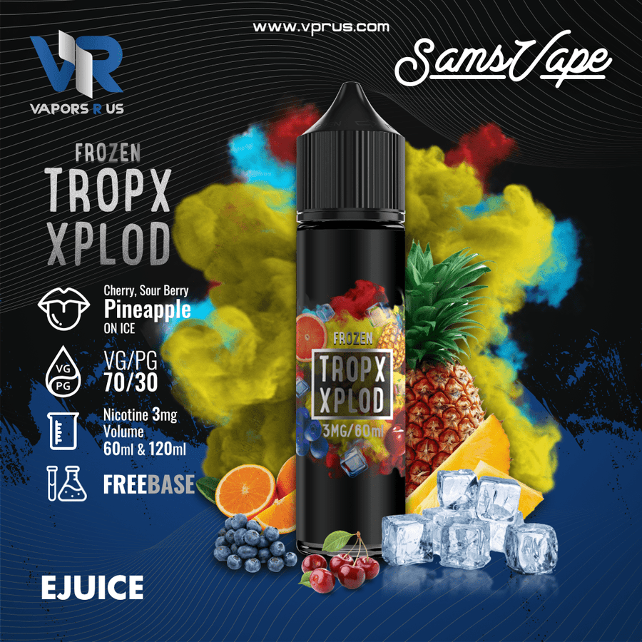 SAM'S VAPE - Frozen Tropx Xplod 3mg | Vapors R Us LLC