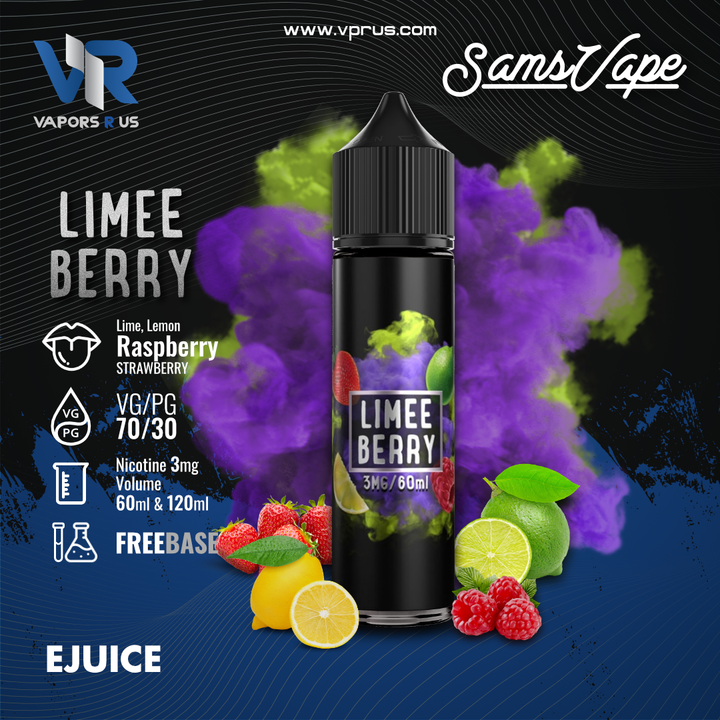 SAMS VAPE - Limee Berry 3mg