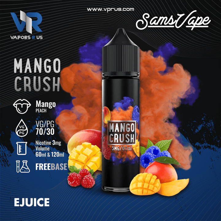 SAM'S VAPE - Mango Crush 3mg | Vapors R Us LLC