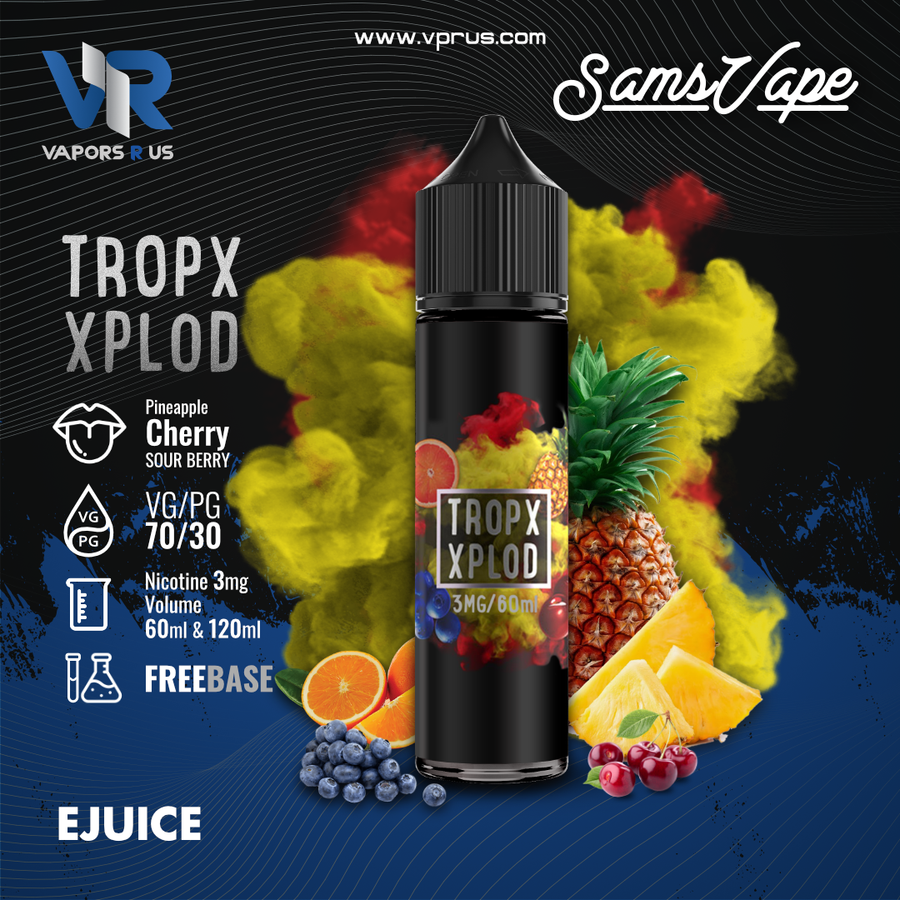 SAMS VAPE - Tropx Xplod 3mg