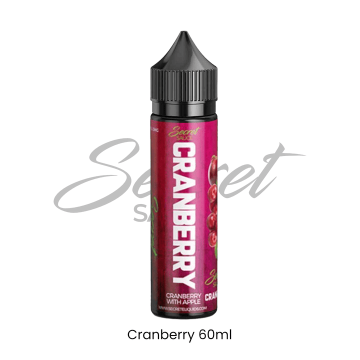 SECRET SAUCE - Cranberry 3mg 60ml | Vapors R Us LLC