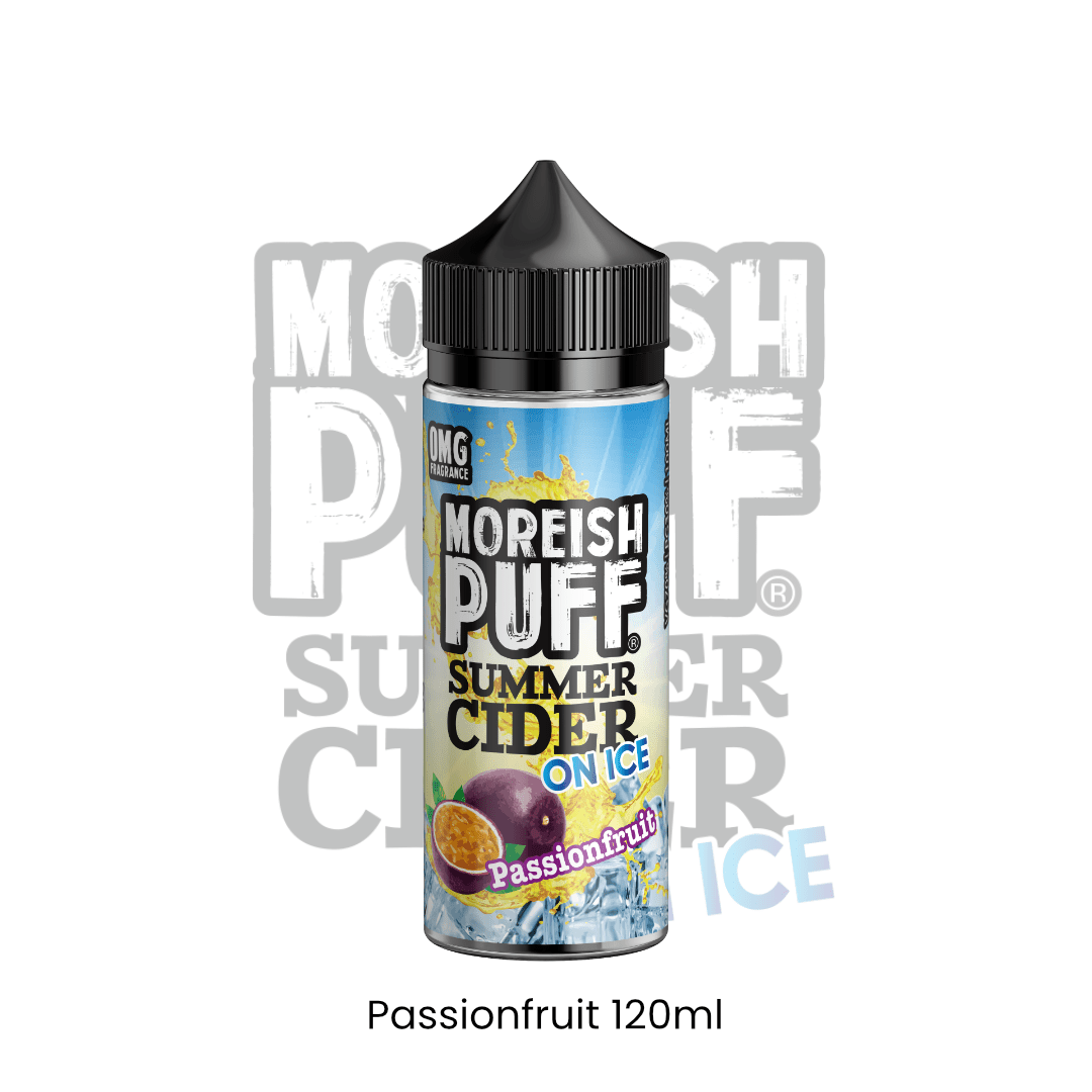 MOREISH PUFF SUMMER CIDER ON ICE - Passion Fruit | Vapors R Us LLC