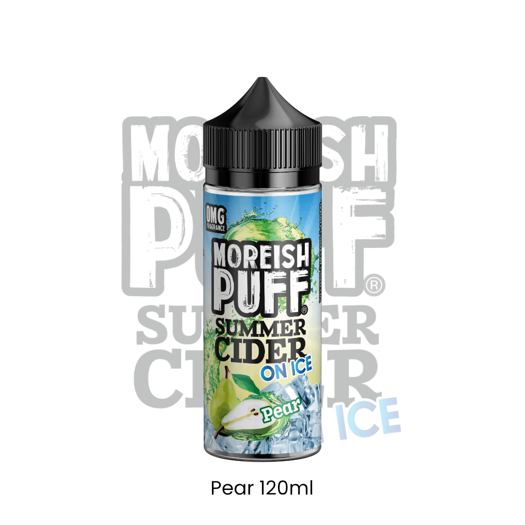 MOREISH PUFF SUMMER CIDER ON ICE - Pear | Vapors R Us LLC