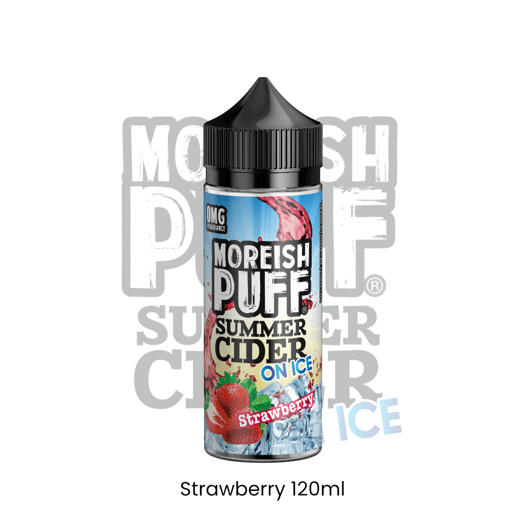 MOREISH PUFF SUMMER CIDER ON ICE - Strawberry | Vapors R Us LLC