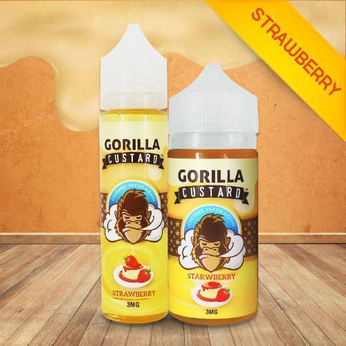 GORILLA CUSTARD - Strawberry 3mg | Vapors R Us LLC