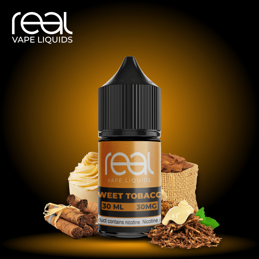 sweet tobacco salt nic Cubano 10ML E-Liquid REAL VAPE - Sweet Tobacco