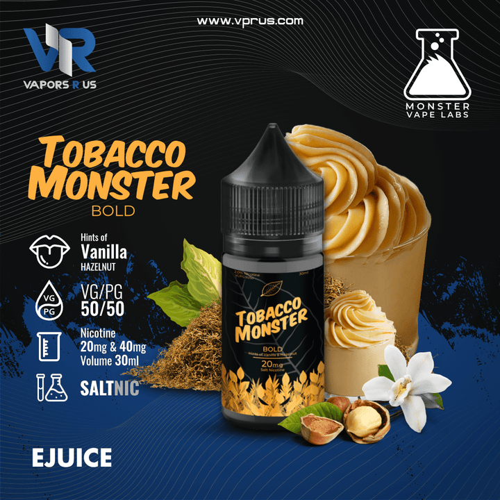 TOBACCO MONSTER - Bold 30ml (SaltNic) | Vapors R Us LLC