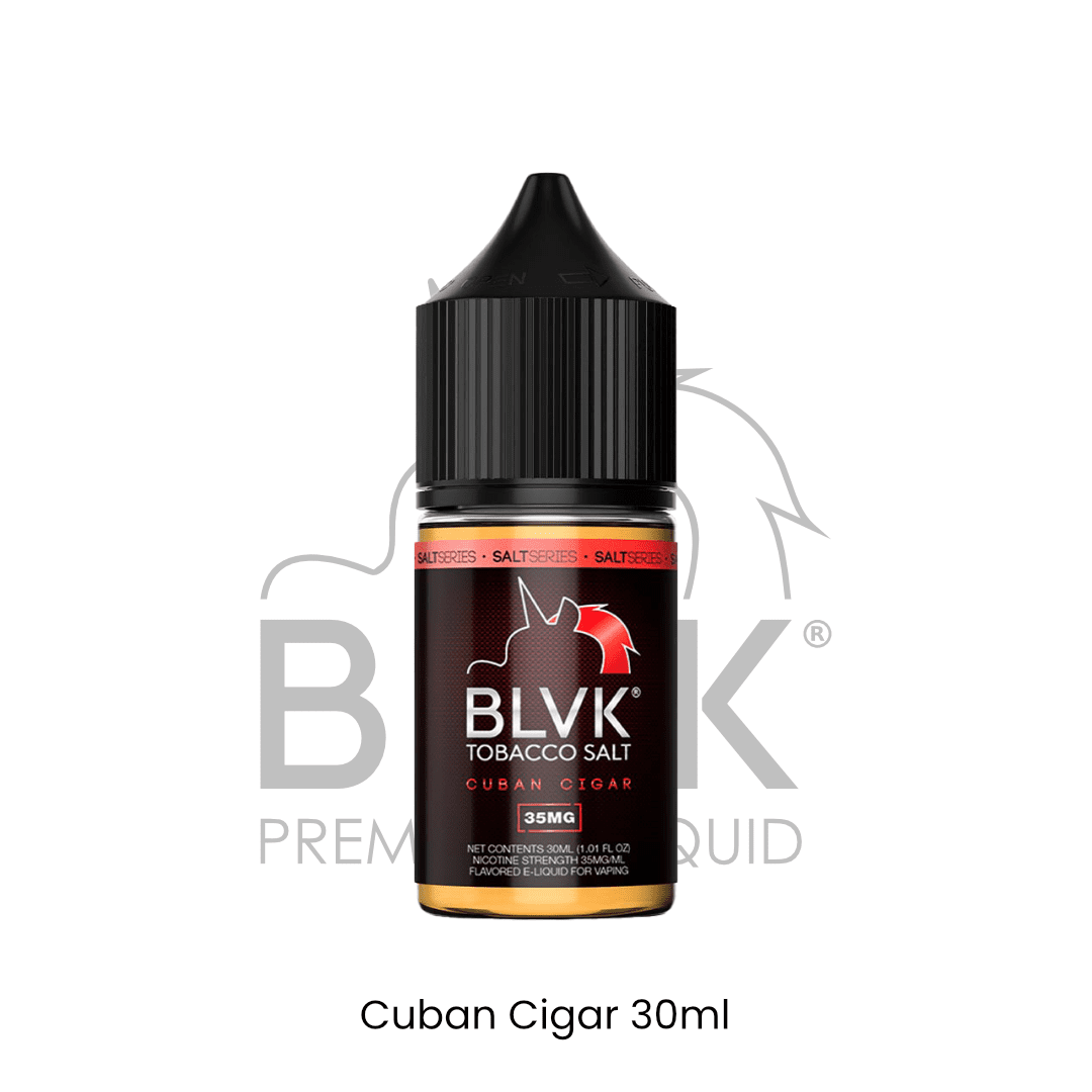 BLVK TOBACCO - Cuban Cigar 30ml (SaltNic) | Vapors R Us LLC