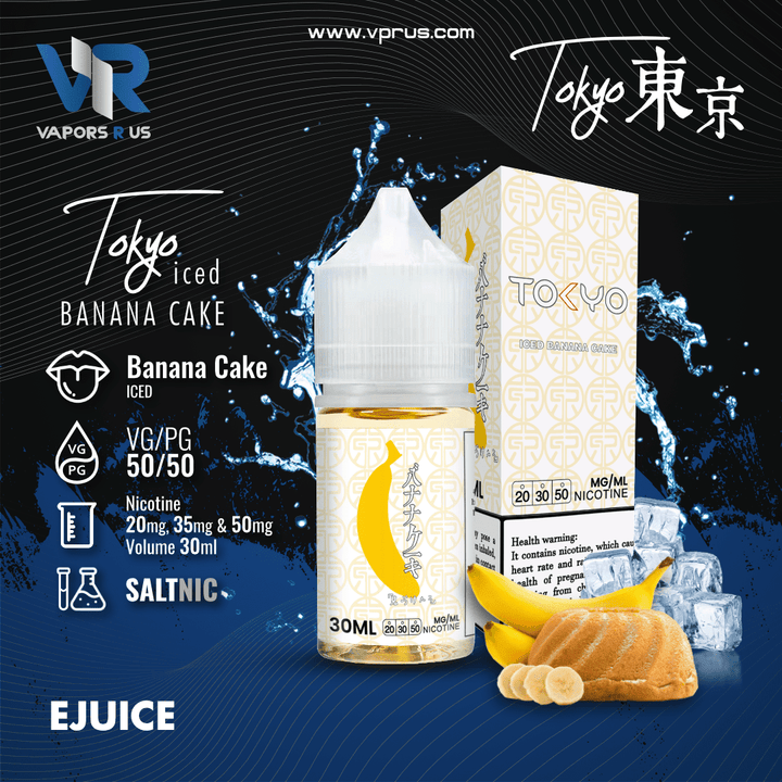 TOKYO - Iced Banana Cake 30ml (SaltNic) | Vapors R Us LLC