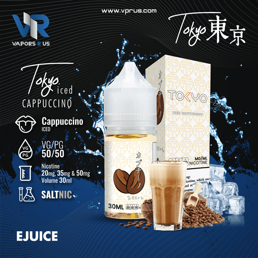 TOKYO - Iced Cappuccino 30ml (SaltNic) | Vapors R Us LLC