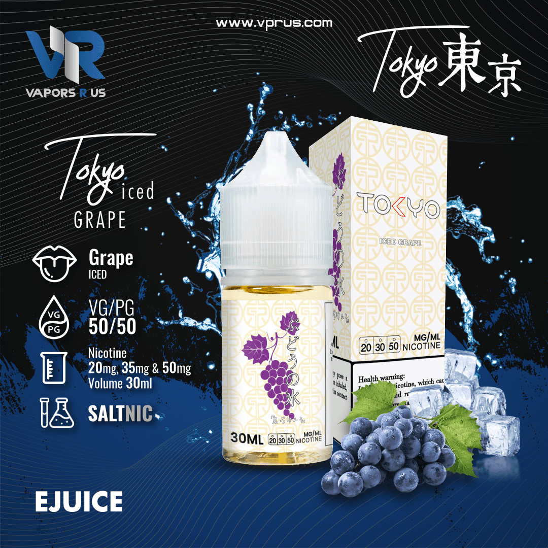 TOKYO - Iced Grape 30ml (SaltNic) | Vapors R Us LLC