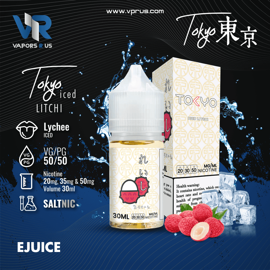 TOKYO - Iced Litchi 30ml (SaltNic) | Vapors R Us LLC