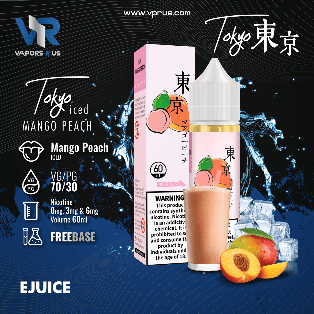 TOKYO - Iced Mango Peach 60ml | Vapors R Us LLC