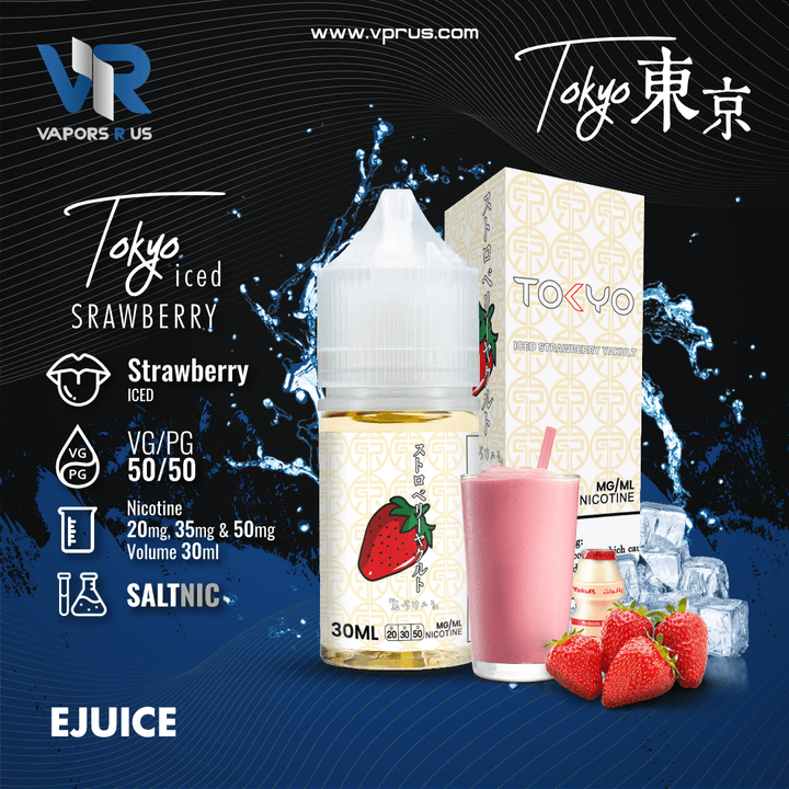 TOKYO - Iced Strawberry Yakult 30ml (SaltNic) | Vapors R Us LLC