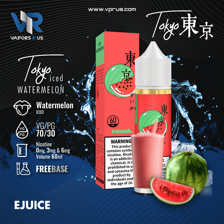 TOKYO - Iced Watermelon 60ml | Vapors R Us LLC