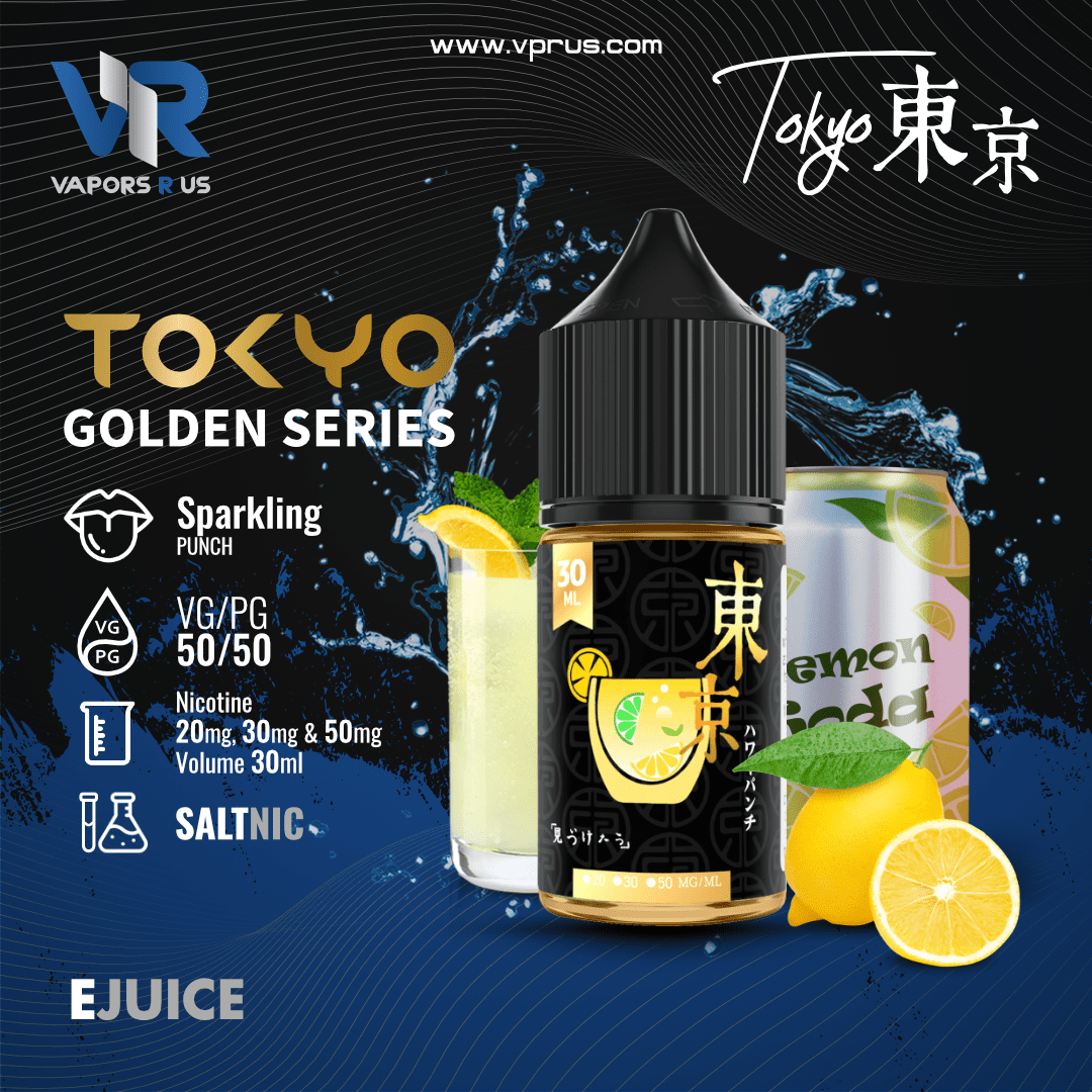 TOKYO (Golden Series) - Sparkling Punch 30ml (SaltNic) | Vapors R Us LLC