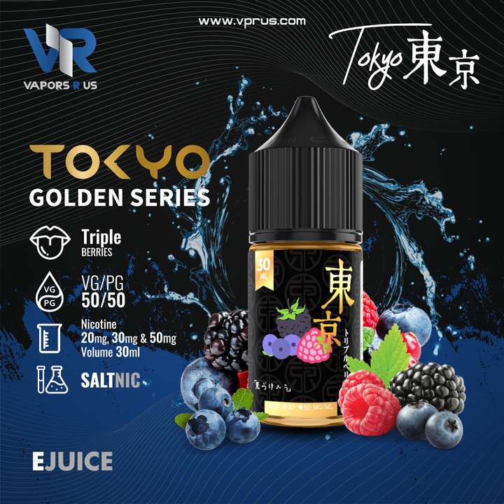 TOKYO GOLDEN SERIES - Triple Berries 30ml