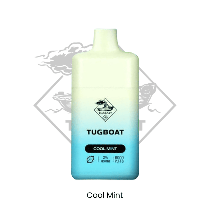 TUGBOAT Disposable Box Vape Device 6000 Puffs 600mAh 2% | Vapors R Us LLC