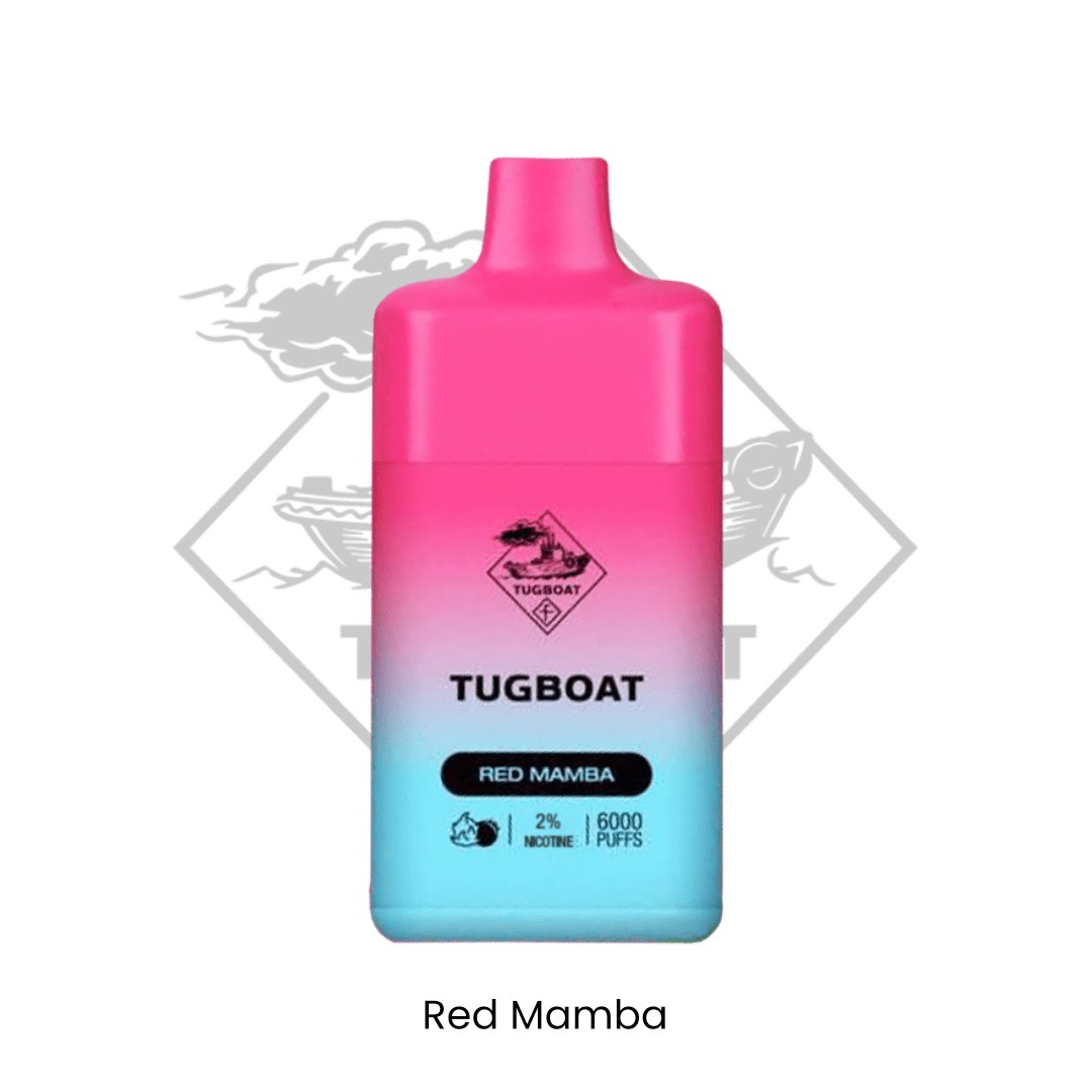 TUGBOAT Disposable Box Vape Device 6000 Puffs 600mAh 2% | Vapors R Us LLC