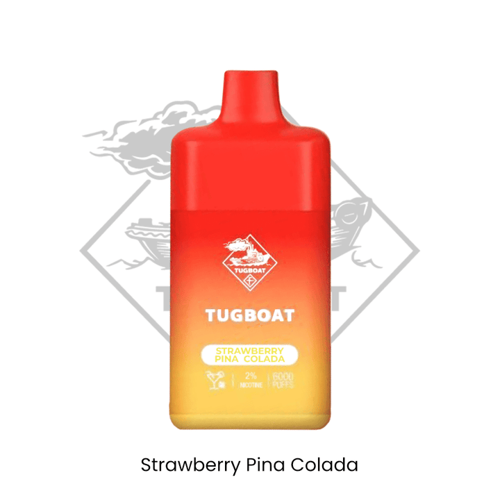 TUGBOAT Disposable Box Vape Device 6000 Puffs 600mAh 2% | Vapors R Us LLC