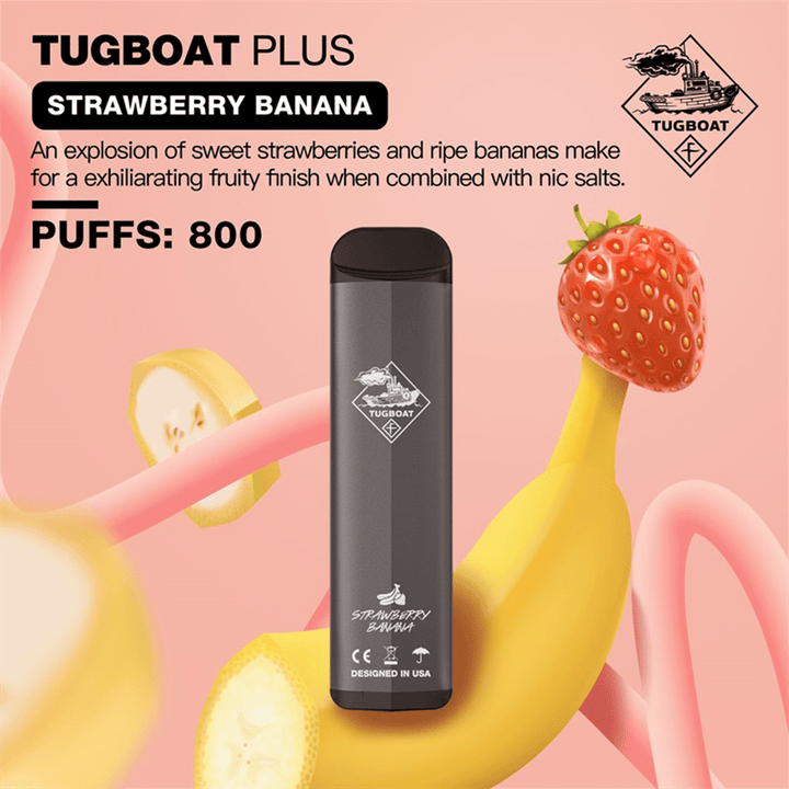 TUGBOAT - PLUS Disposable Pod Device 800 PUFFS | Vapors R Us LLC