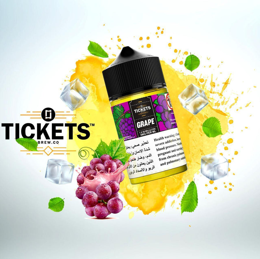 TICKETS E JUICE - GRAPE 50ML