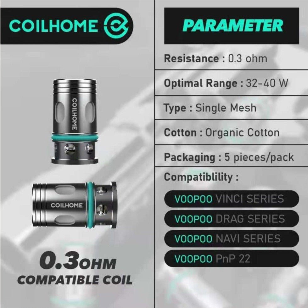 COIL HOME - TNT VM1 Replacement Coils (For PNP Compatible Devices) | Vapors R Us LLC