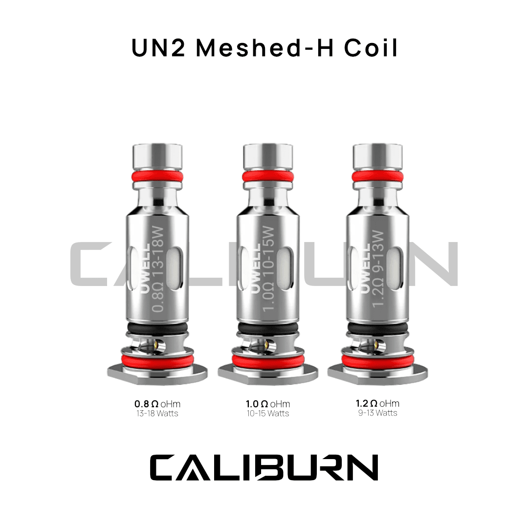 UWELL - (UN2 Meshed H) Replacement Coils (Caliburn G, G2, GK2, X, Koko Prime) Vapors R Us LLC UWELL - (UN2 Meshed H) Replacement Coils (Caliburn G, G2, GK2, X, Koko Prime) Vapors R Us LLC