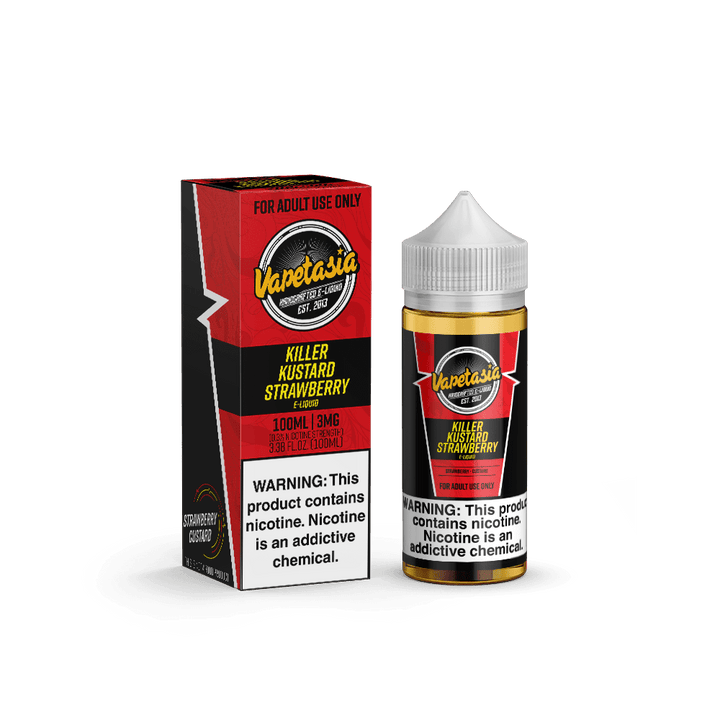 VAPETASIA - Killer Kustard Strawberry | Vapors R Us LLC